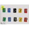 Image 1 : SHEET OF CALGARY OLYMPICS COLLECTORS PINS