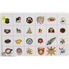 Image 1 : SHEET OF NATIVE COLLECTORS PINS