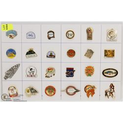 SHEET OF NATIVE COLLECTORS PINS