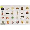 Image 1 : SHEET OF MUSIC COLLECTORS PINS