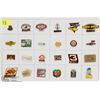 Image 1 : SHEET OF MOTOR POOL COLLECTORS PINS