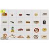Image 1 : SHEET OF MOTOR POOL COLLECTORS PINS