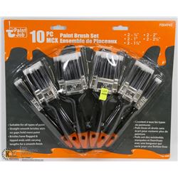 NEW 10PC PAINT BRUSH SET