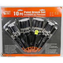 NEW 10PC PAINT BRUSH SET