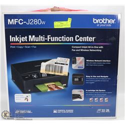 BROTHER MFC-J280W INKJET MULTI FUNCTION CENTER
