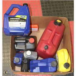 LARGE BOX W/ATV OILS & FLUIDS - SYNTHETIC