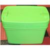 Image 1 : BUNDLE OF FOUR 76 L KIWI-GREEN TOTES