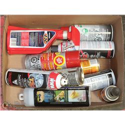 BOX FULL OF AUTOMOTIVE ITEMS INCL.