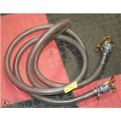 3/4 INCH SUCTION HOSE  12 FT LONG  NEW