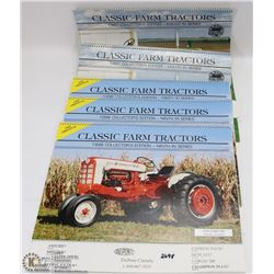 LOT OF 7 CLASSIC FARM TRACTOR 1997/98 CALENDARS