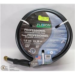NEW FLEXON 80FT GARDEN HOSE WITH GUARD N'GRIP
