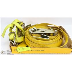 2 RATCHET STRAPS