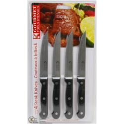 NEW PACK OF 4 STEAK KNIVES