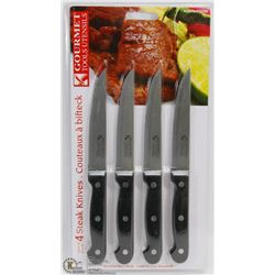 NEW PACK OF 4 STEAK KNIVES