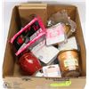 Image 1 : BOX W/NEW MOSTLY PARTYLITE PRODUCTS - SCENT