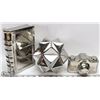 Image 1 : 3 CAST STAGING DECORATIVE ITEMS - CAMERA, BOOK &