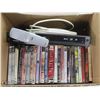 Image 1 : BOX WITH DVD'S AND DIAMOND DVD PLAYER