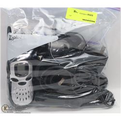 BAG WITH 2 COBRA 2 WAY RADIOS AND DOCKING STATION