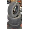 Image 1 : SET OF 4 ARCTIC CLAW LT245/75R16 TIRES