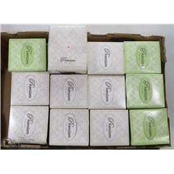 LOT OF PREMIUM BRAND FACIAL TISSUE