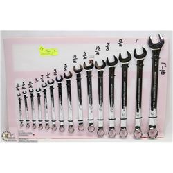 MASTERCRAFT MAXIMUM WRENCHES 1-1/8" TO 1/4" (15