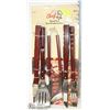Image 1 : SET OF NEW CHEF BBQ TOOLS.