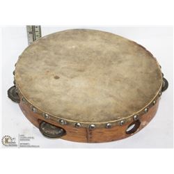 VINTAGE 10" TAMBOURINE