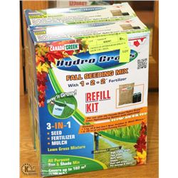 2 BOXES OF HYDROGRASS SPRAY N GROW 3 IN 1 SEED,