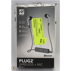 IFROGZ PLUGZ BLUETOOTH + MIC EARPHONES