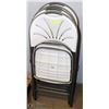 Image 1 : 4 FOLD UP PATIO CHAIRS.