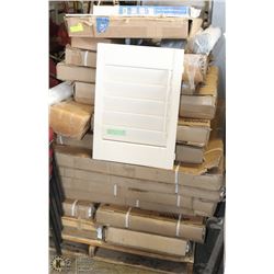 PALLET OF NEW  BLINDS IN BOXES ASSORTED SIZES