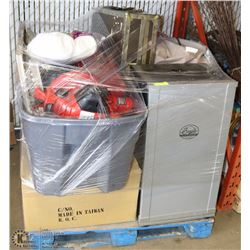 PALLET OF ESTATE ITEMS INCL.  HOUSEHOLD