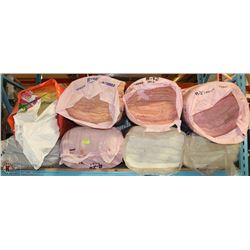 PALLET OF INSULATION INCL 5 BAGS OF R-20 2X6, 1