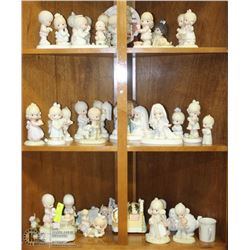 ABOUT 40PC ESTATE PRECIOUS MOMENTS COLLECTION