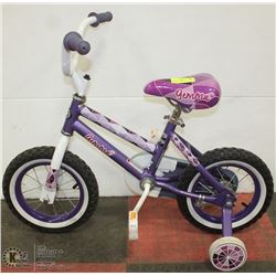 GEMMA KIDS BIKE WITH TRAINING WHEELS,