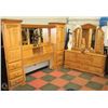 Image 1 : PIER 2 QUEEN SIZE BEDROOM SET INCL HEADBOARD