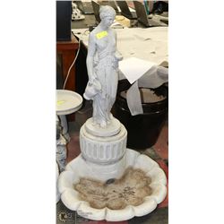 BIRDBATH STATUE