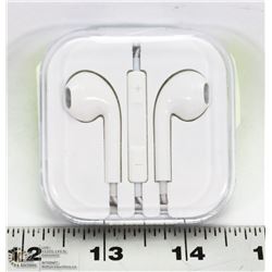 ON CHOICE: NEW WHITE APPLE STYLE EARBUDS
