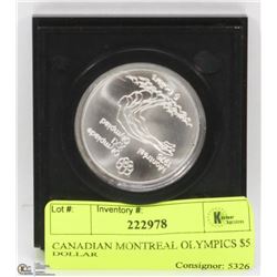 CANADIAN MONTREAL OLYMPICS $5 DOLLAR