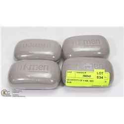 QUANTITY OF 4 MK. MEN 4 OZ FACE BAR