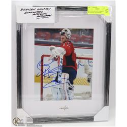 BRAYDEN HOLTBY GUARANTEED AUTHENTIC AUTOGRAPH