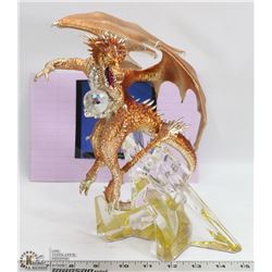 FRANKLIN MINT DRAGON GUARDIAN OF TIME BY MICHAEL