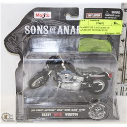 MAISTO DIE CAST SONS OF ANARCHY MOTORCYCLE