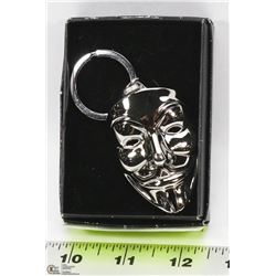 MENS HEAVY STAINLESS STEEL KEYCHAIN VENDETTA