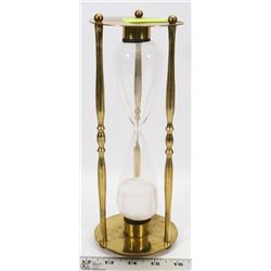VINTAGE BRASS HOUR GLASS