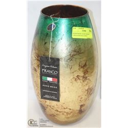 HAND MADE GLASS VASE BY 'CREAZIONI ESCLUSIVE' -