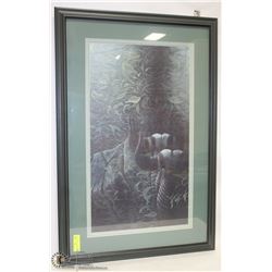 ROD TRIBIGER 55/180 FRAMED PRINT 26"X38"