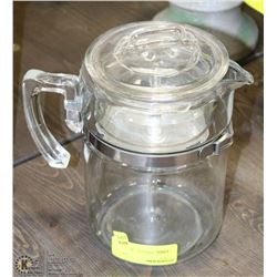 VINTAGE GLASS PERCULATOR