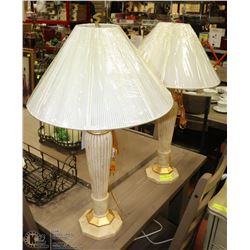 SET OF 2 NEW TABLE LAMPS