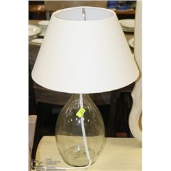IKEA GLASS TABLE LAMP